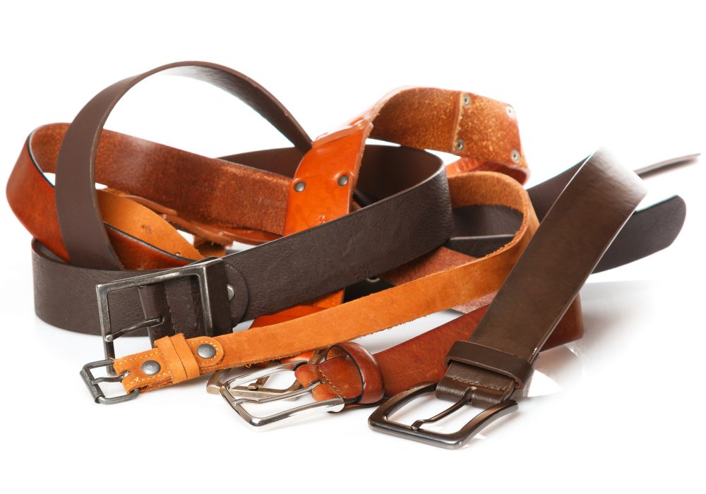 Different leather belts